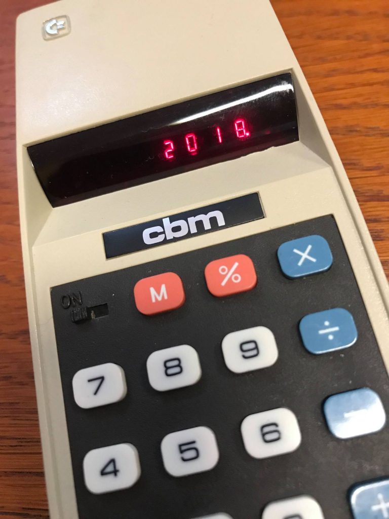 La calcolatrice Commodore