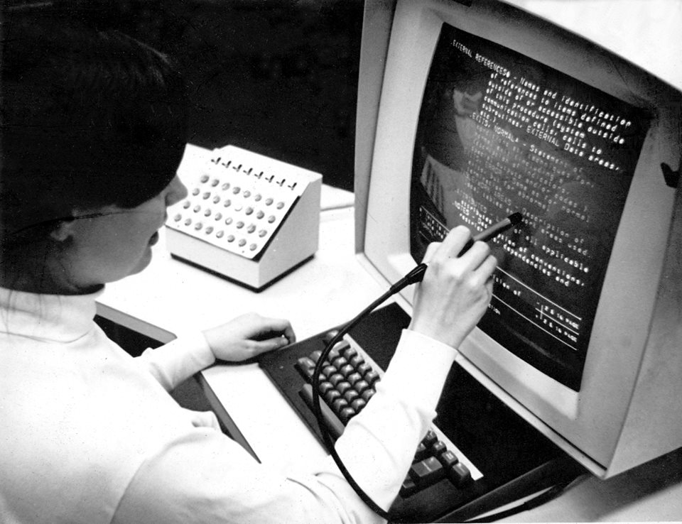 C'era una volta una penna per scrivere sul monitor del computer: La penna ottica